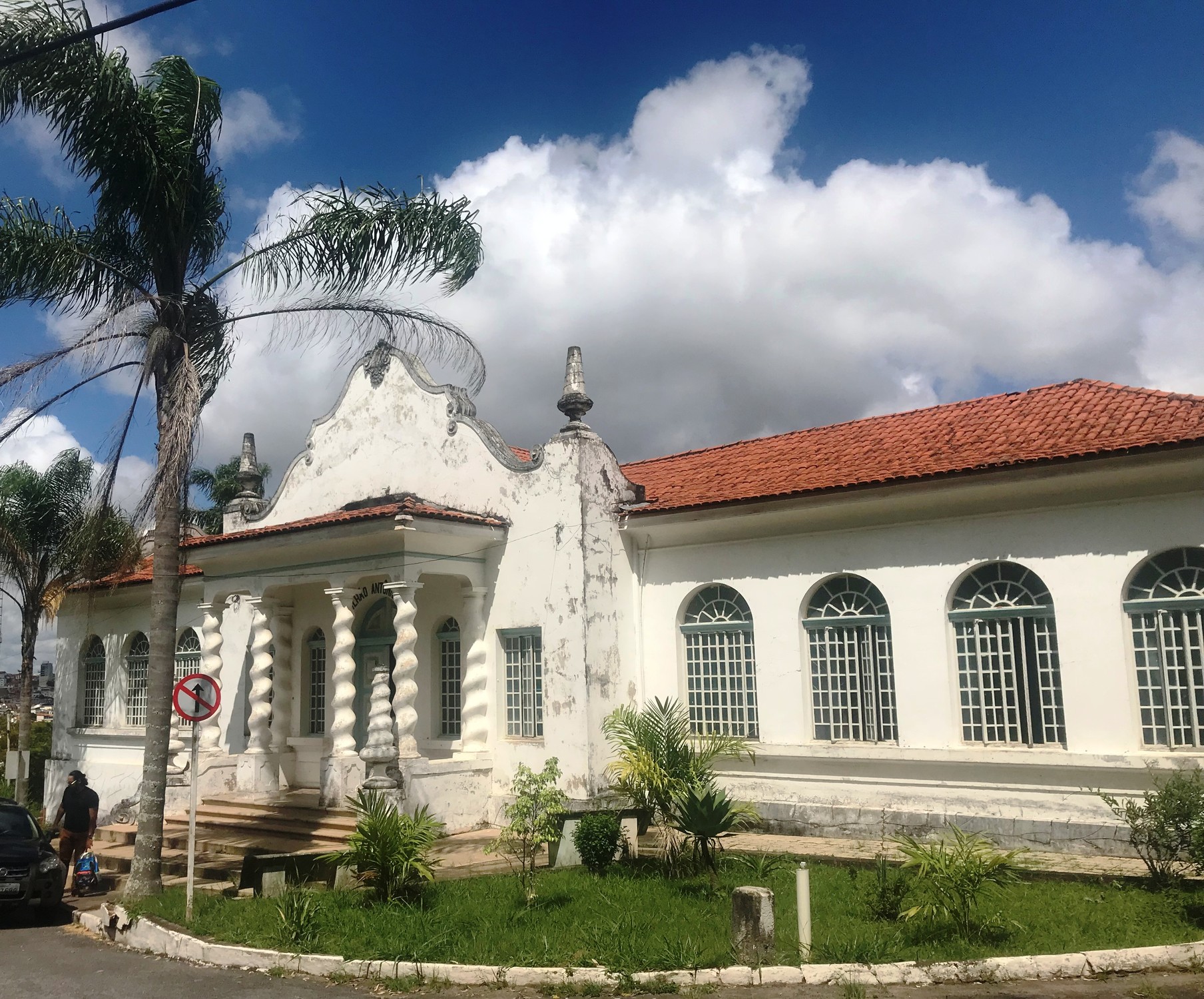 PAVILHÃO ANTÔNIO CARLOS que hoje dá lugar a um dos módulos da creche